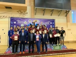 Студенты ТИ (ф) СВФУ на пьедестале почёта Кубка Федерации Республики Саха (Якутия) по северному многоборью