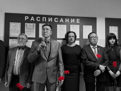 открытие мемориальной доски погибшему в зоне СВО Балыкову Олегу