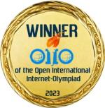 Победитель Открытых международных студенческих Интернет-олимпиад 2022 года