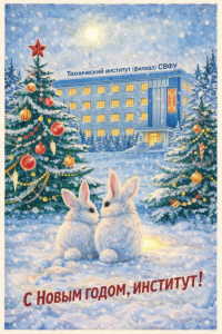 Поздравление директора Технического института (филиала) Северо-Восточного федерального университета имени М.К. Аммосова с Новым годом