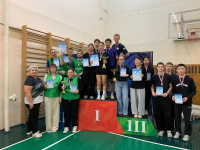 Студенты института впервые приняли участие в первенстве района по настольному теннису