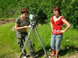 Геологическая, геодезическая практики а также лабораторные занятия на кафедре "Строительное дело"