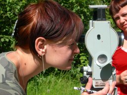 Геологическая, геодезическая практики а также лабораторные занятия на кафедре "Строительное дело"