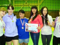 Соревнования по волейболу 13.02.12