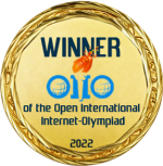 Победитель Открытых международных студенческих Интернет-олимпиад 2022 года